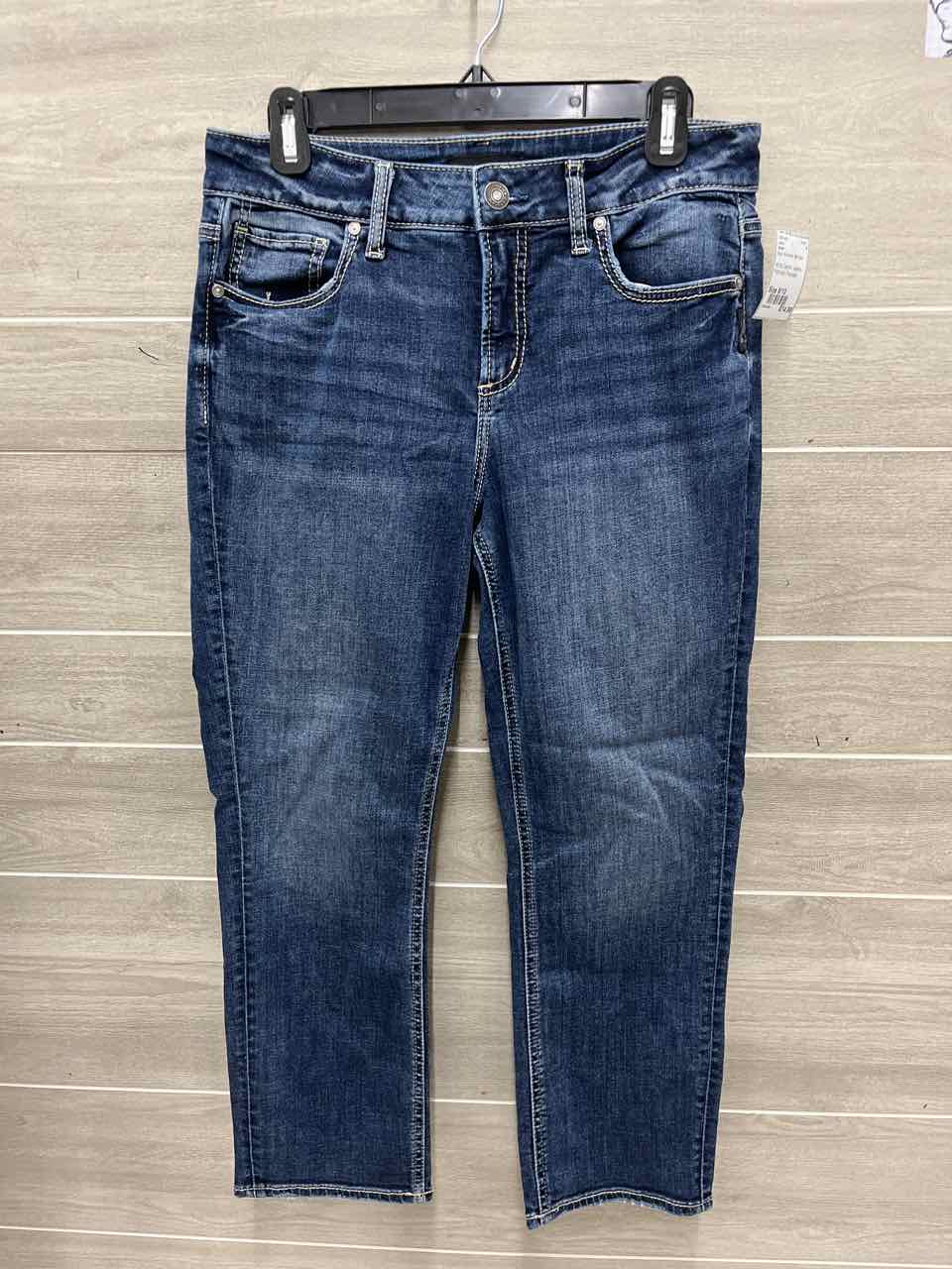 Silver Size 8/10 Blue Womens Jeans