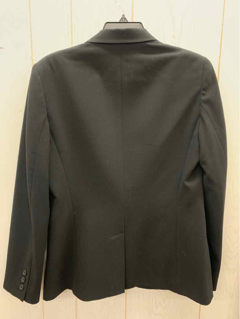 Calvin Klein Black Womens Size 8 Blazer