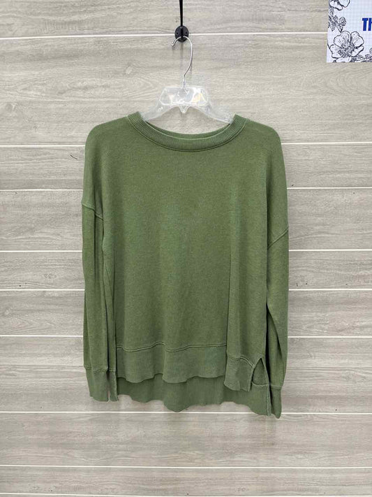 Time & Tru Olive Womens Size Small Sweatshirt