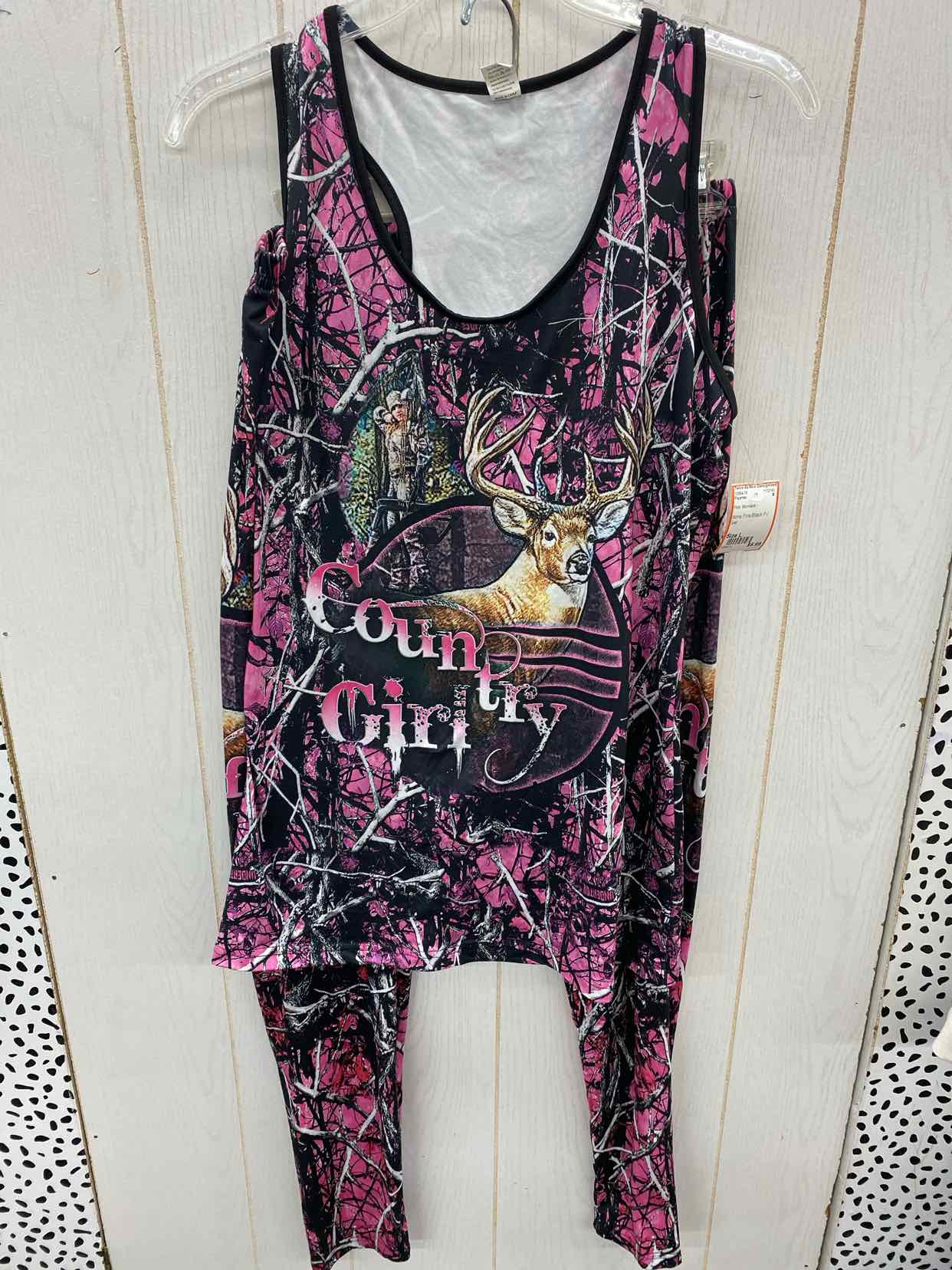 Pink Womens Size L Pajamas