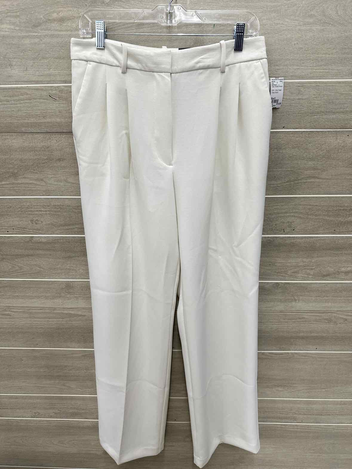 Worthington Size 8 Cream Womens Pants