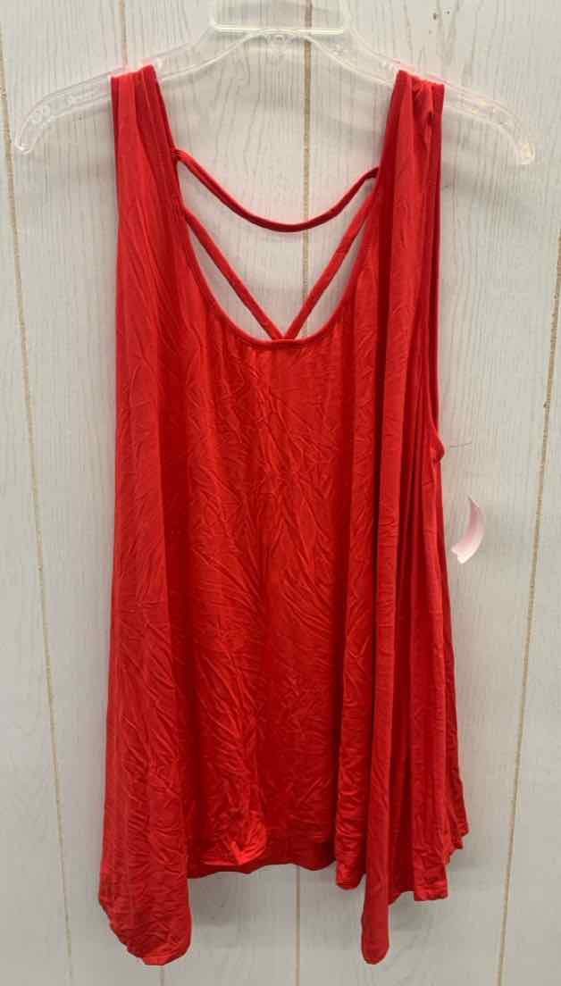 Good Luck Gem Red Womens Size 2X Tank Top