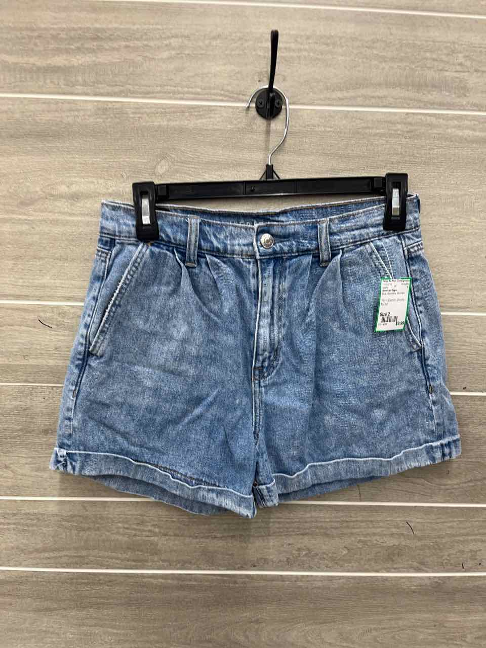 American Eagle Size 2 Blue Womens Shorts