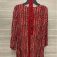 Red Womens Size L Shirt