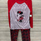 Disney Size S Red Womens Pajamas