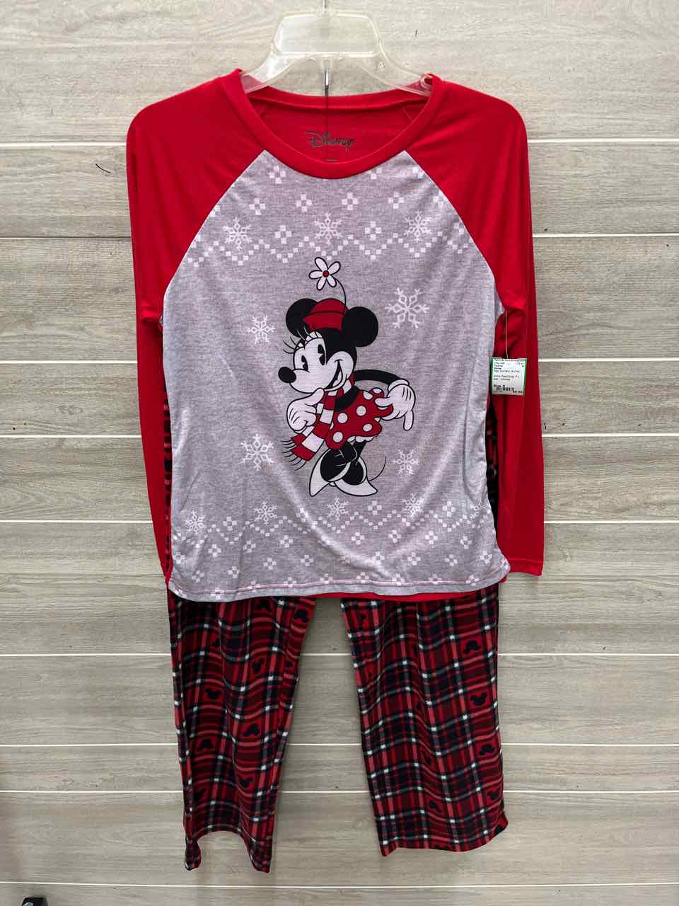 Disney Size S Red Womens Pajamas