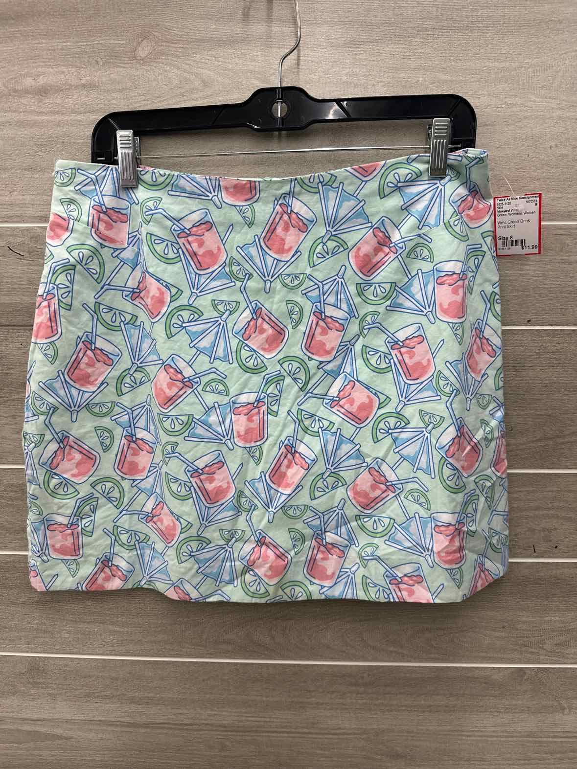 Vineyard Vines Size 8 Green Womens Skirt