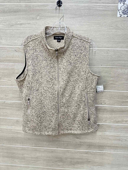Charlie Paige Beige Womens Women Size L Vest