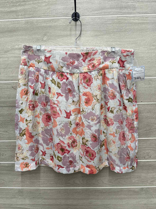Maurices Size 10/12 Pink Womens Skirt