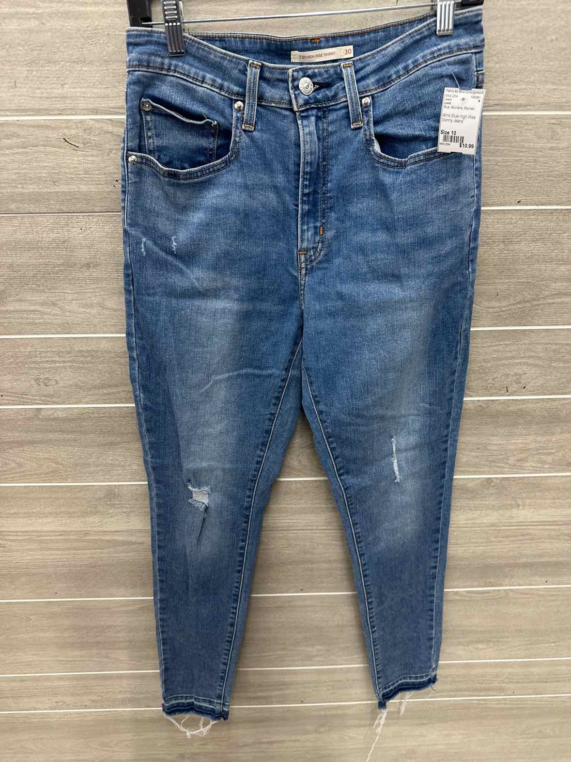 Levis Size 10 Blue Womens Jeans