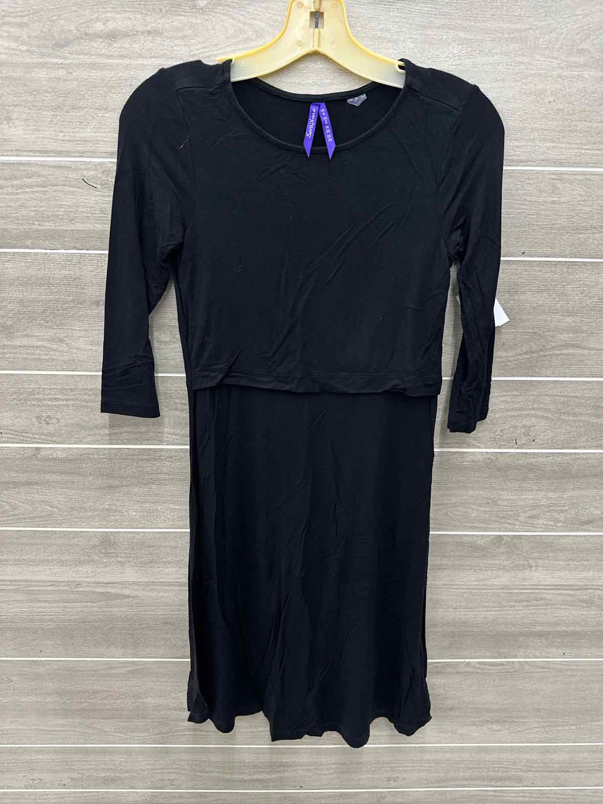 Size XS Black Maternity Dress