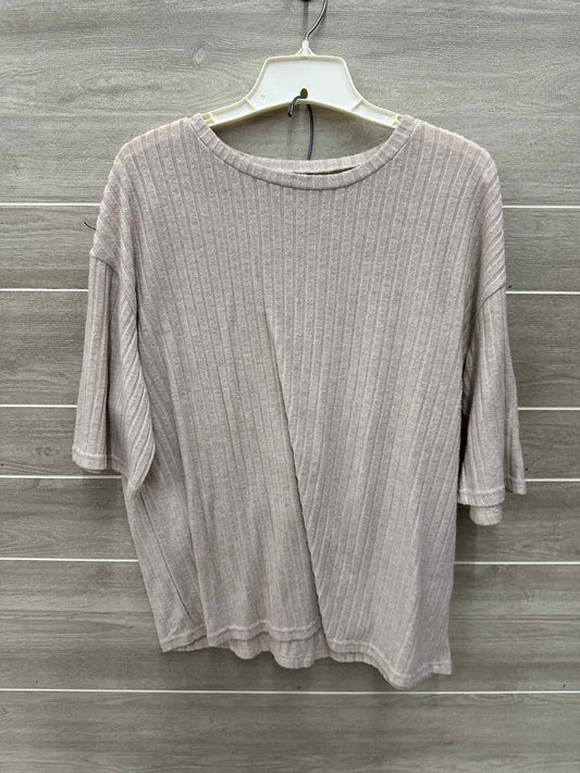 Shein Size L Tan Womens Short Set