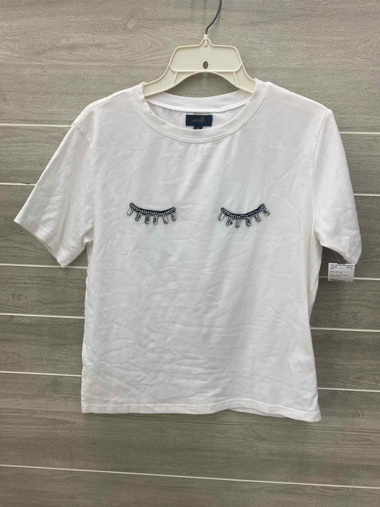 White Womens Size L Shirt