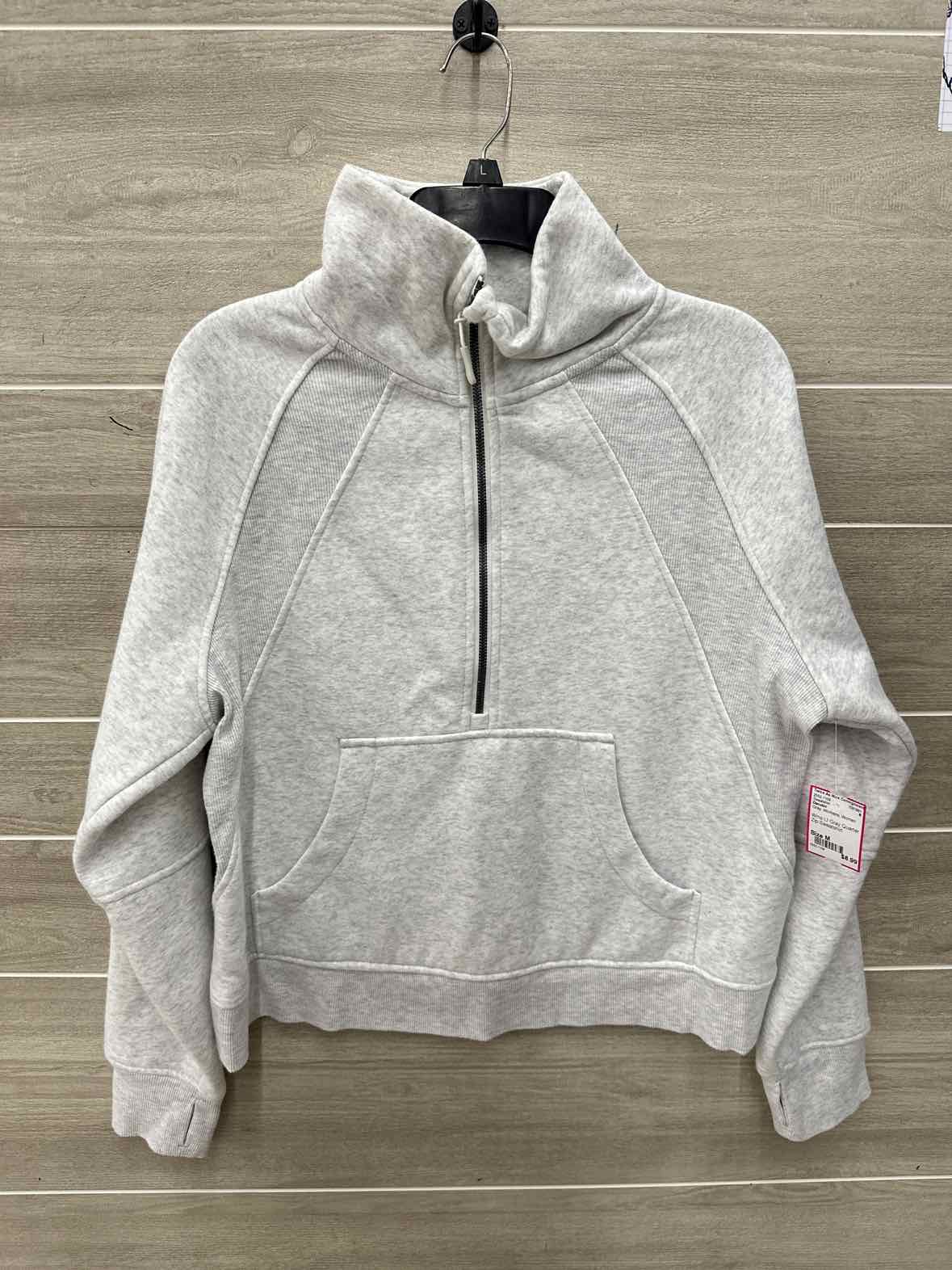 Danskin Size M Gray Womens Sweatshirt