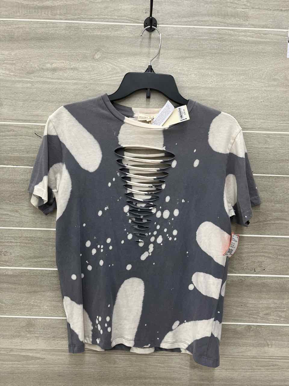 Gilded Intent Gray Womens Women Size Small Shirt