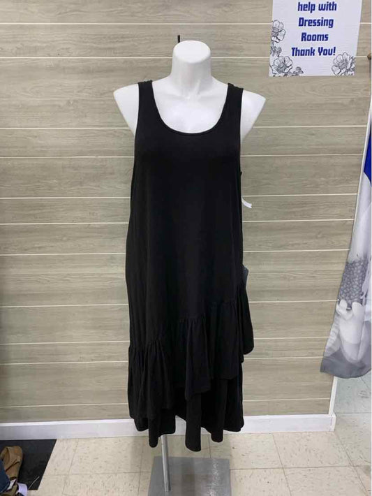 Beach Lunch Lounge Black Womens Size 14/16 Dress