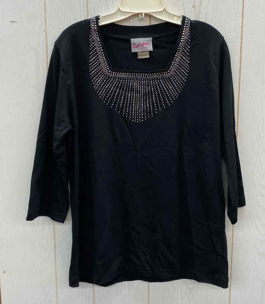 Black Womens Size L Shirt