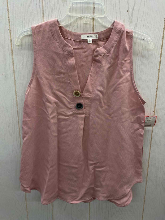 Mine Pink Womens Size Small Tank Top