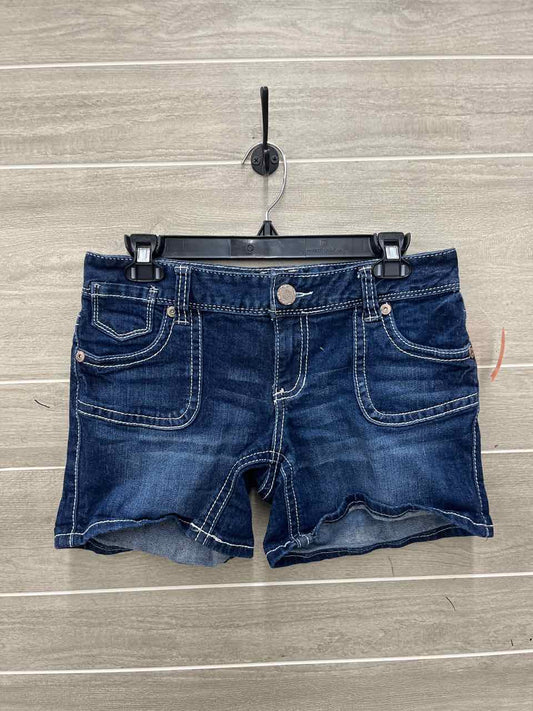 Maurices Blue Womens Women Size 6 Shorts