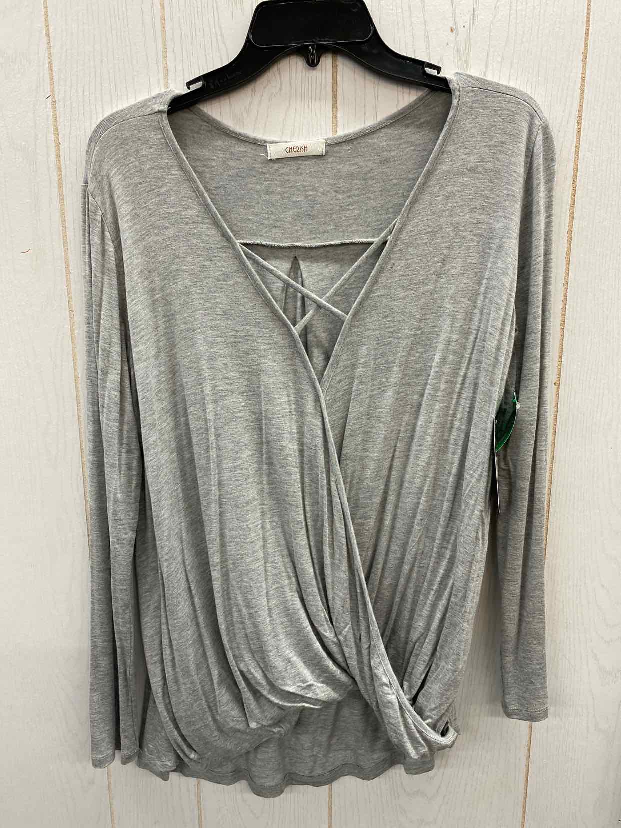 Cherish Gray Womens Size M Shirt