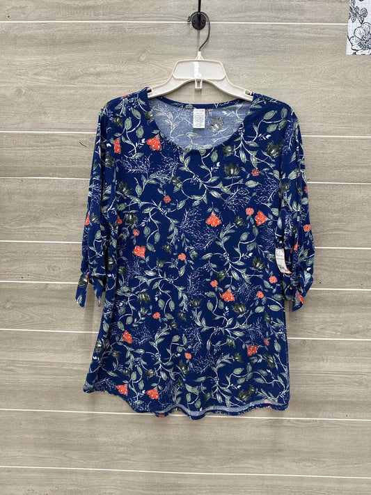 West Loop Blue Womens Women Size XL Shirt