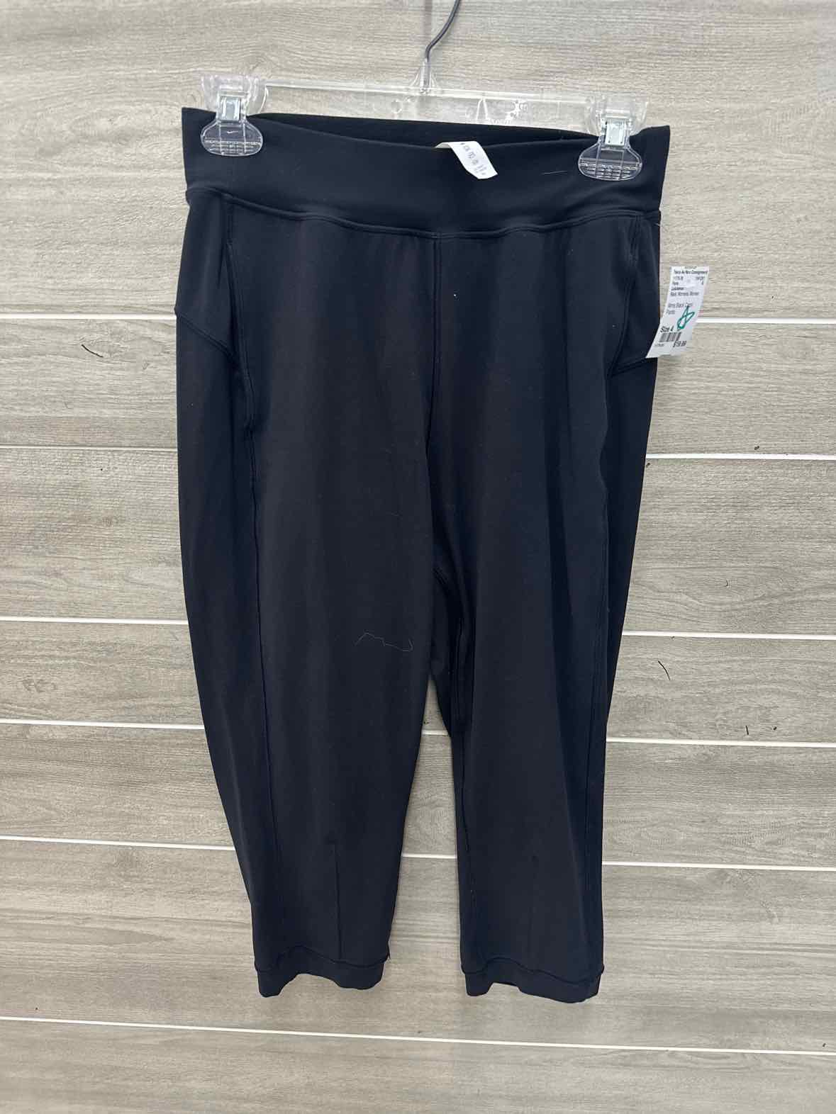 Lululemon Size 4 Black Womens Pants