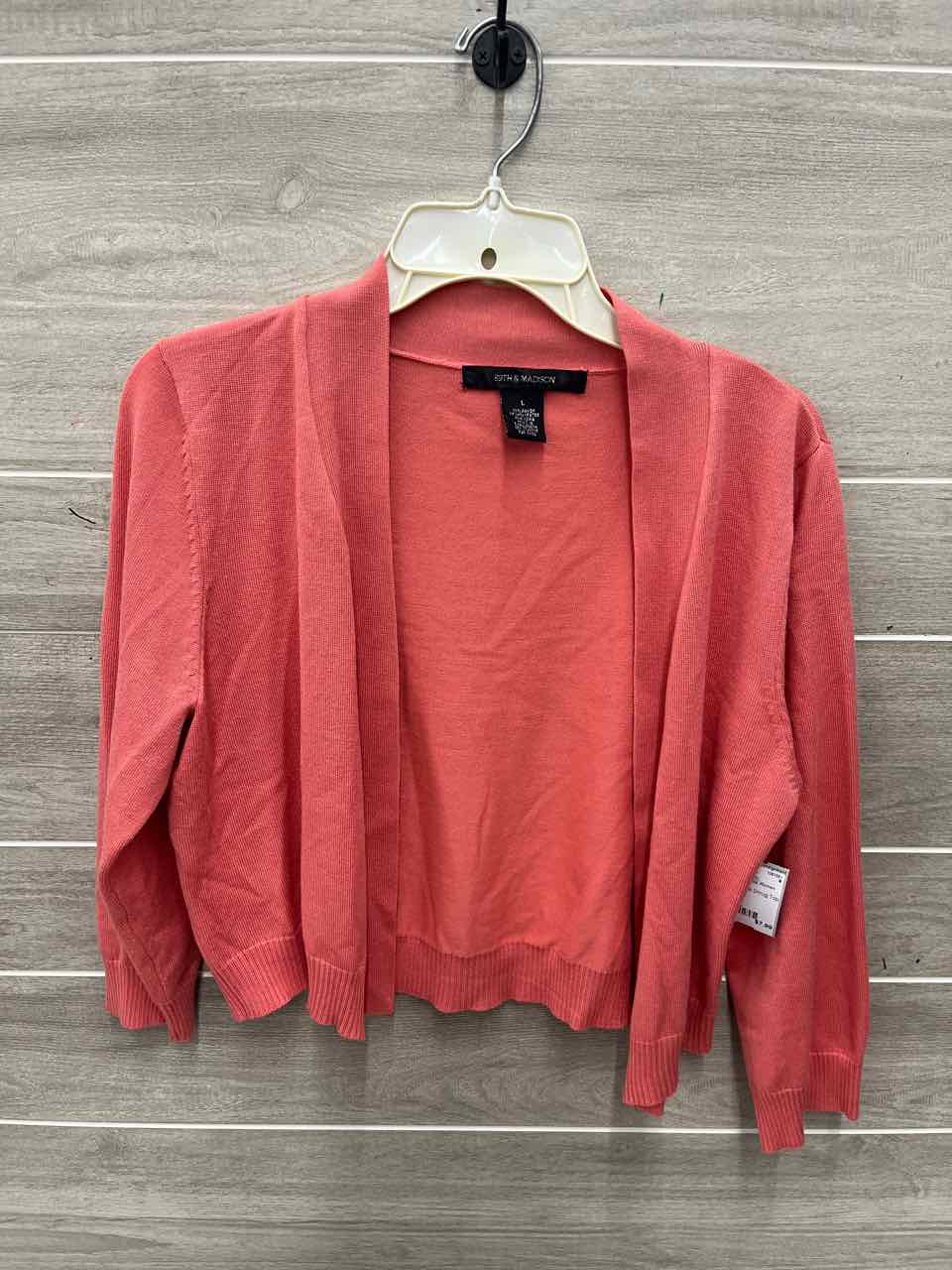 89th & Madison Size L Coral Womens Shirt