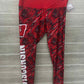 Red Womens Size M Leggings