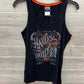 Harley Davidson Black Womens Women Size M Tank Top