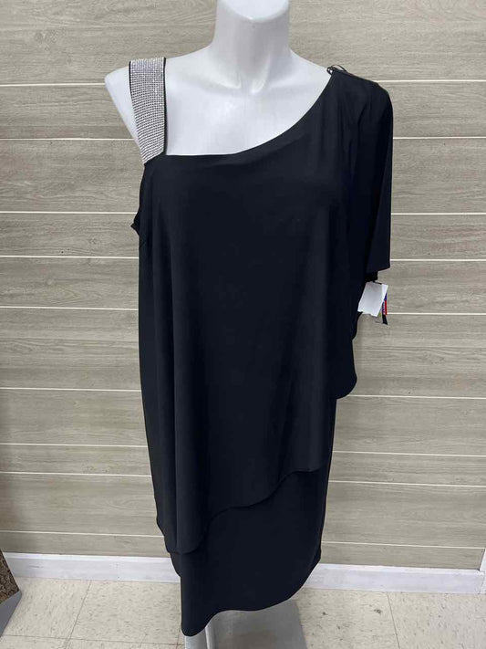 R&M Richards Size 18W Black Plus Dress