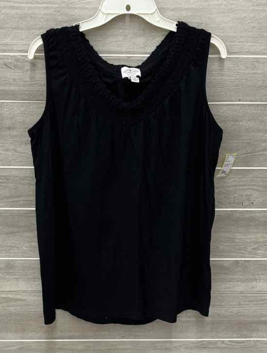 SJB Black Womens Size L Tank Top