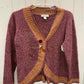 Christopher & Banks Burgundy Womens Size L Sweater