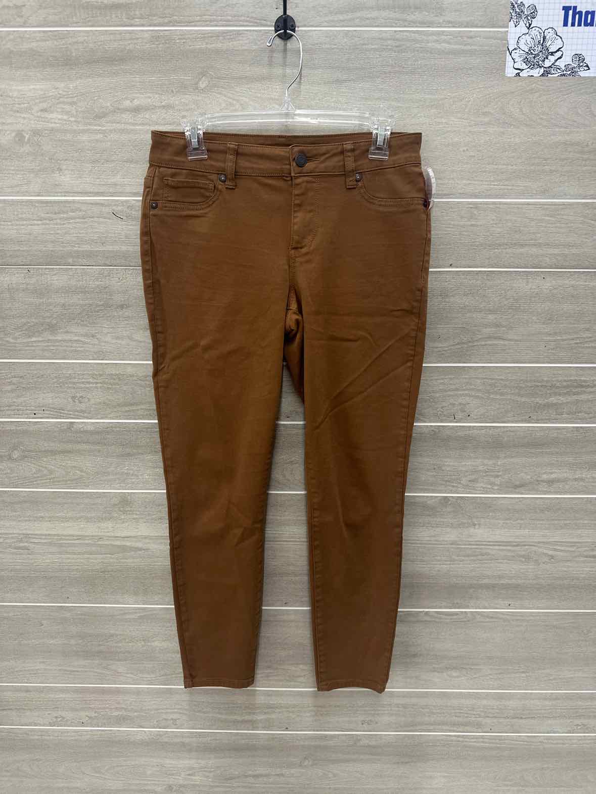 Maurices Size 10 Short Brown Womens Pants