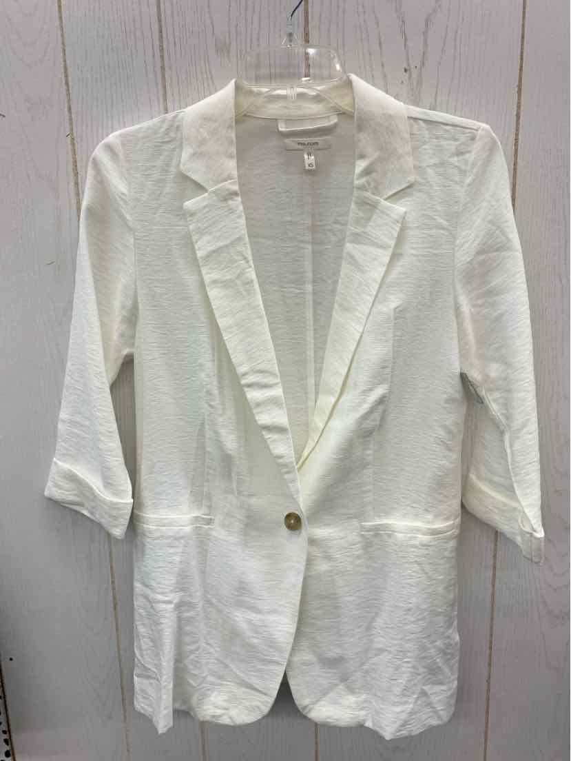 Maurices Cream Womens Size 2/4 Blazer
