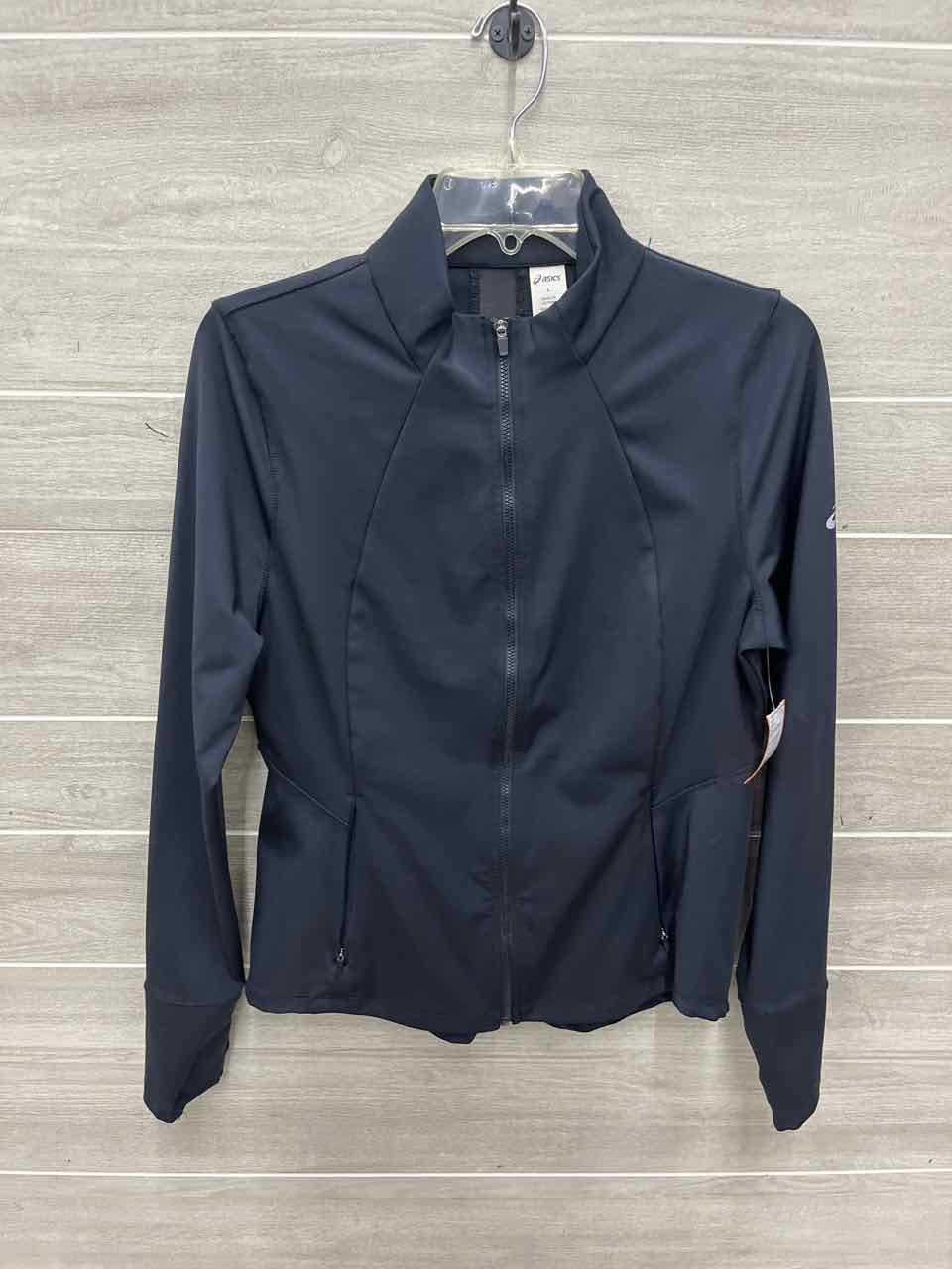 Asics Size L Black Womens Sweatshirt