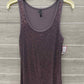 Studio Y Size M Purple Womens Tank Top