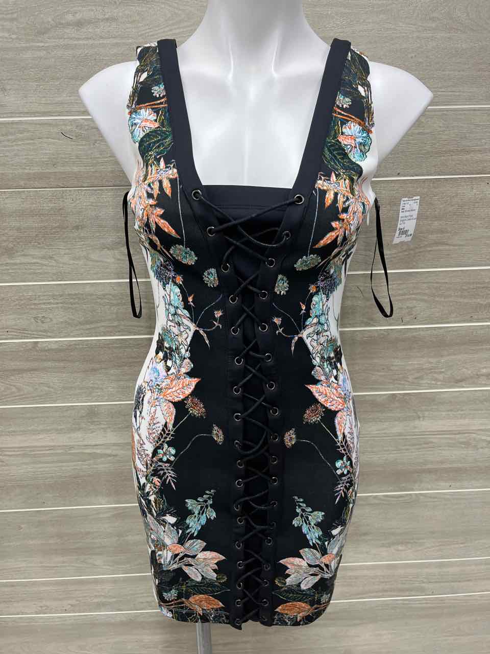 Bebe Size 6 Black Womens Dress