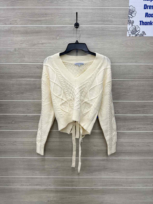 Miss Sparkling Size XL Cream Womens Sweater