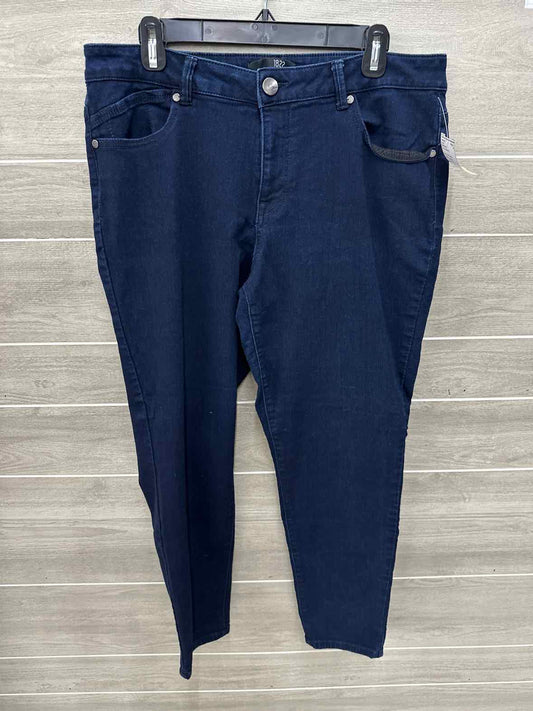1822 Denim Blue Womens Size 16 Jeans