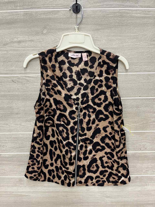Willow+Root Size S Brown Womens Tank Top