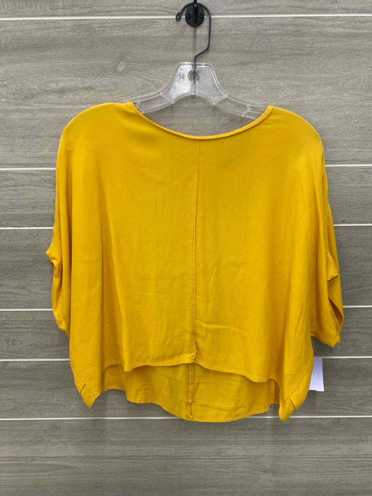 ZARA Yellow Womens Size M Shirt