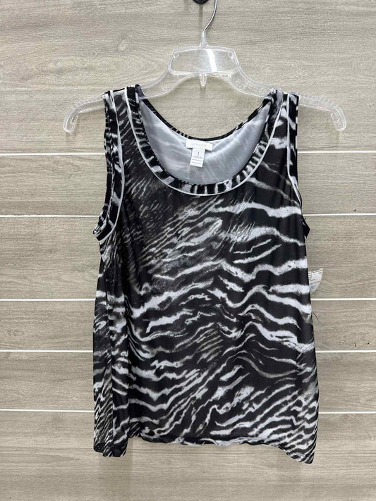 Chico's Black Womens Size M Tank Top