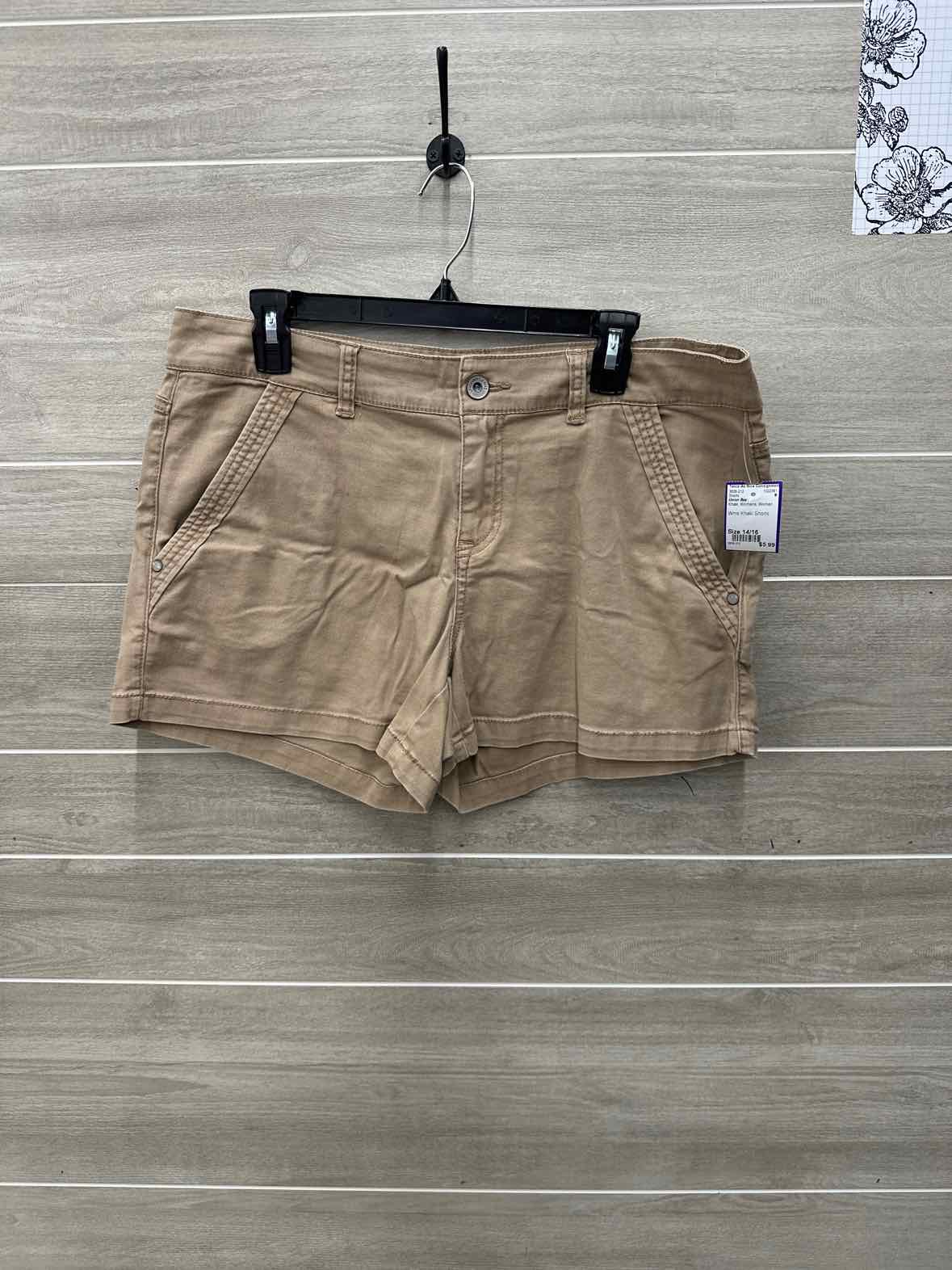 Union Bay Size 14/16 Khaki Womens Shorts