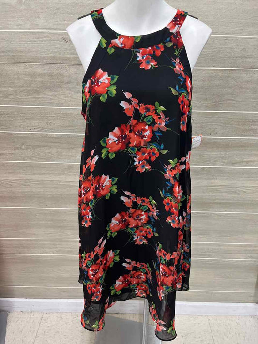 Betsey Johnson Size 10 Black Womens Dress
