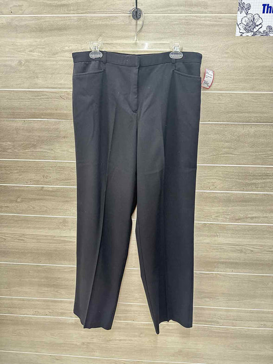 Apparenza Black Womens Women Size 14 Pants