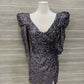 Size 0 Gray Womens Gown/Evening Wear