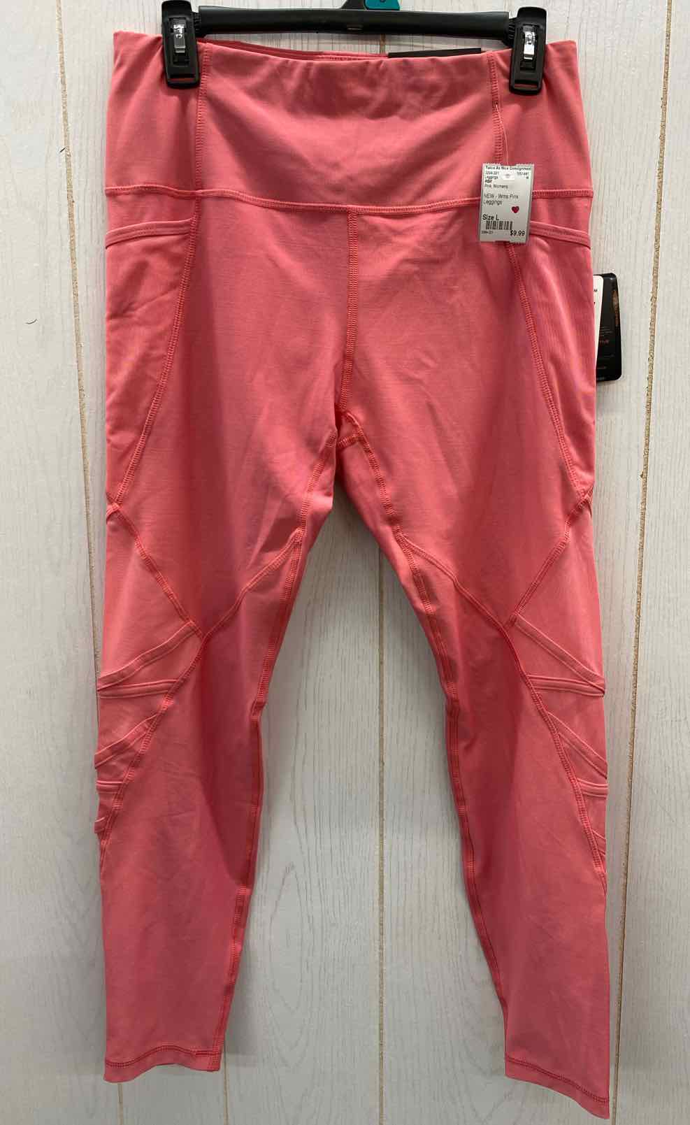 RBX Pink Womens Size L Leggings