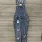 TNR Size S Blue Womens Overalls