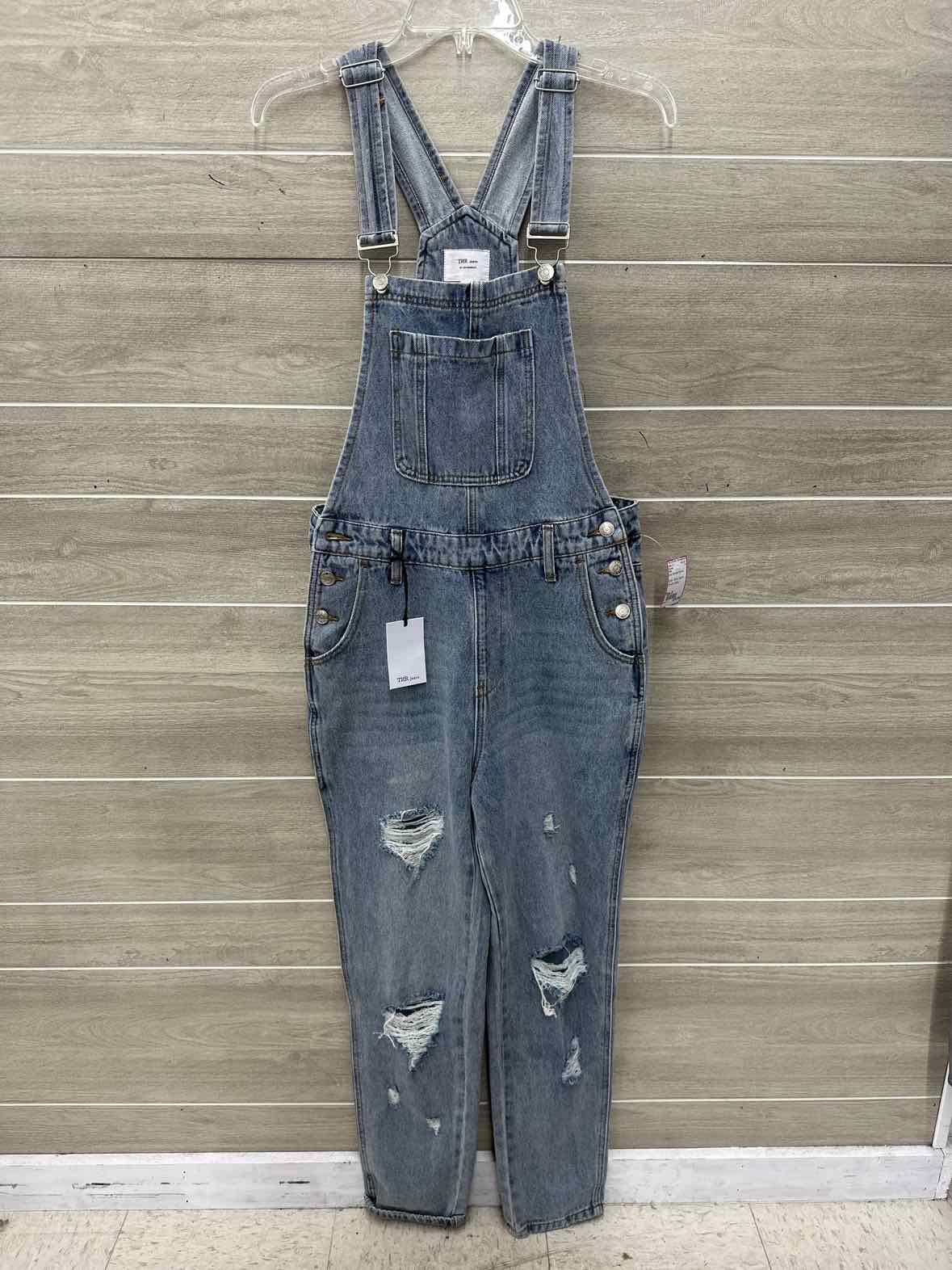 TNR Size S Blue Womens Overalls