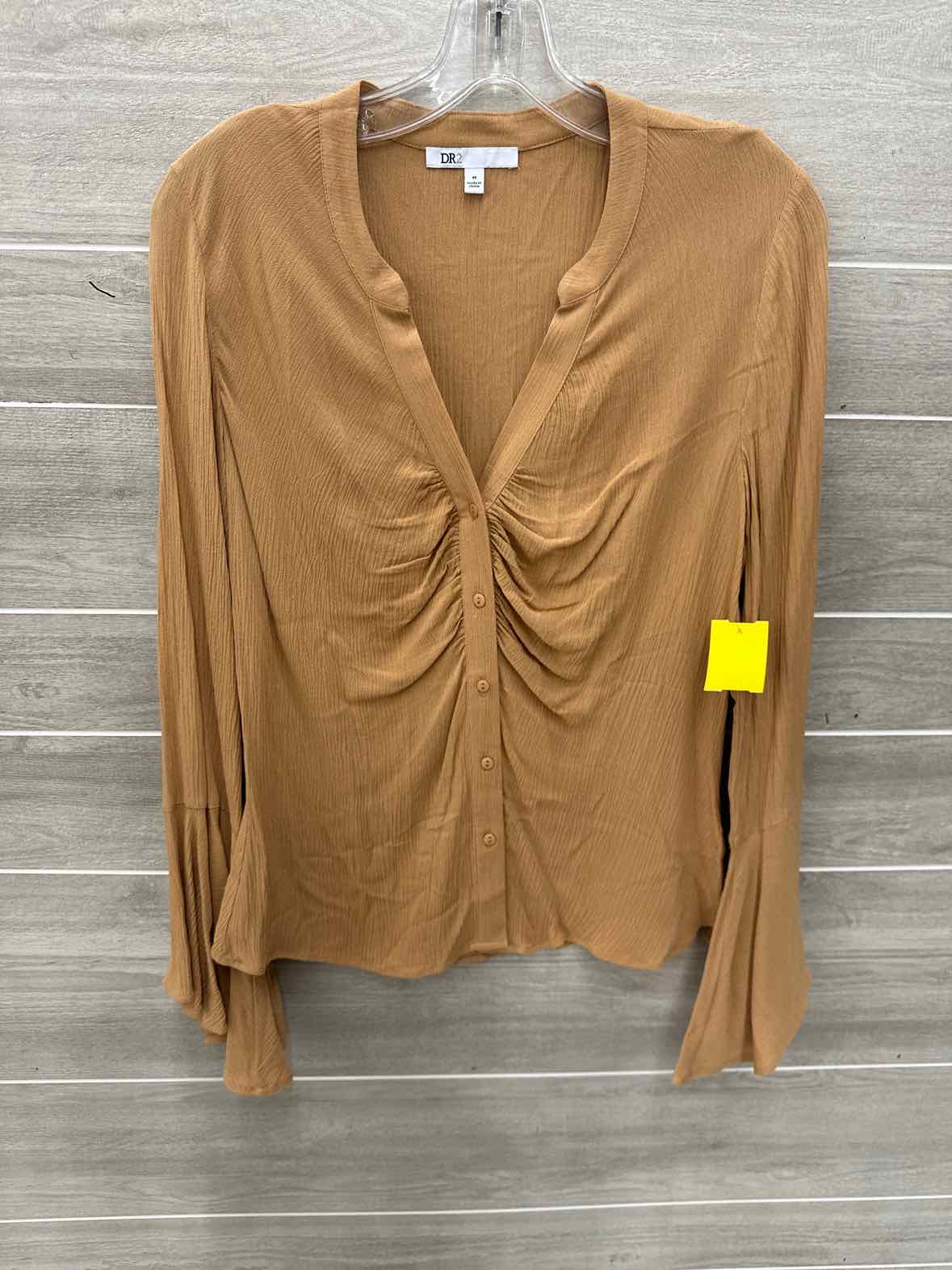 DR2 Brown Womens Women Size M Shirt